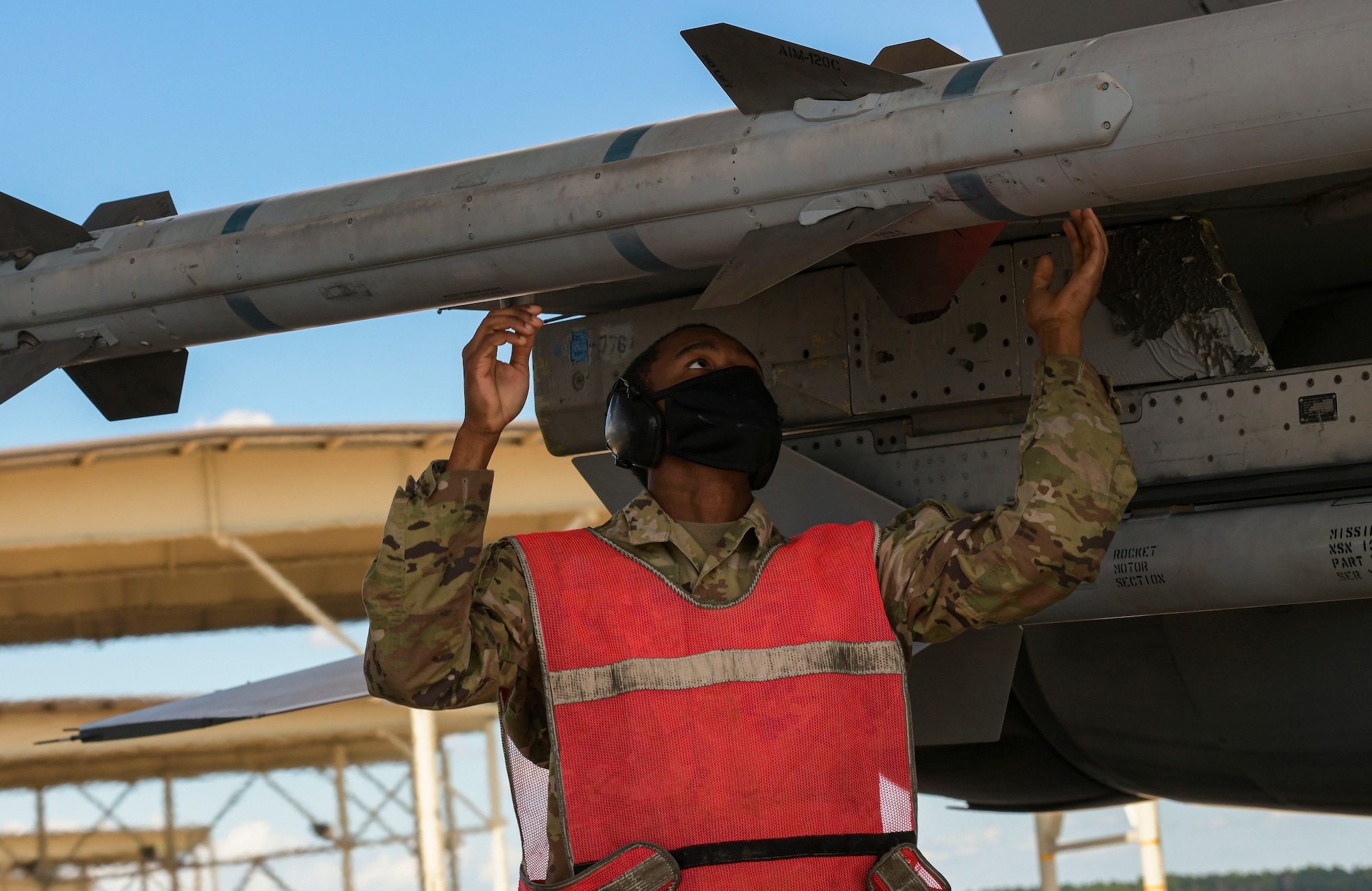 Airman on the flightline.