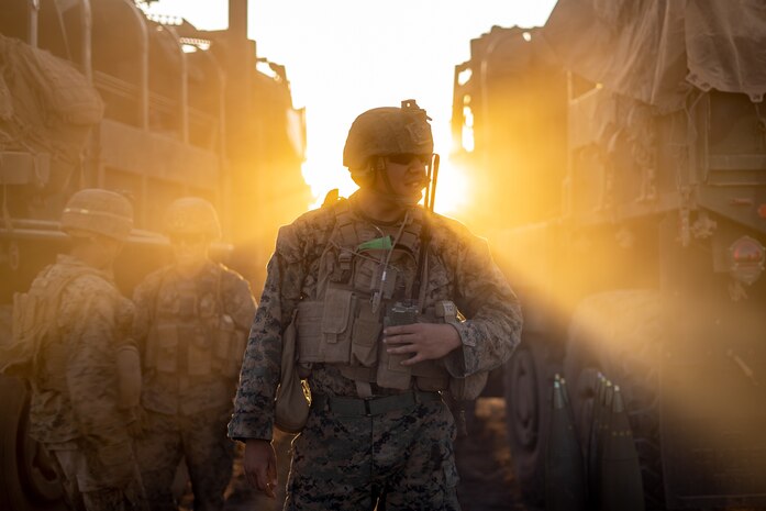A U.S. Marine participates in training at Mount Bundey Training Area, Australia, Aug. 8.