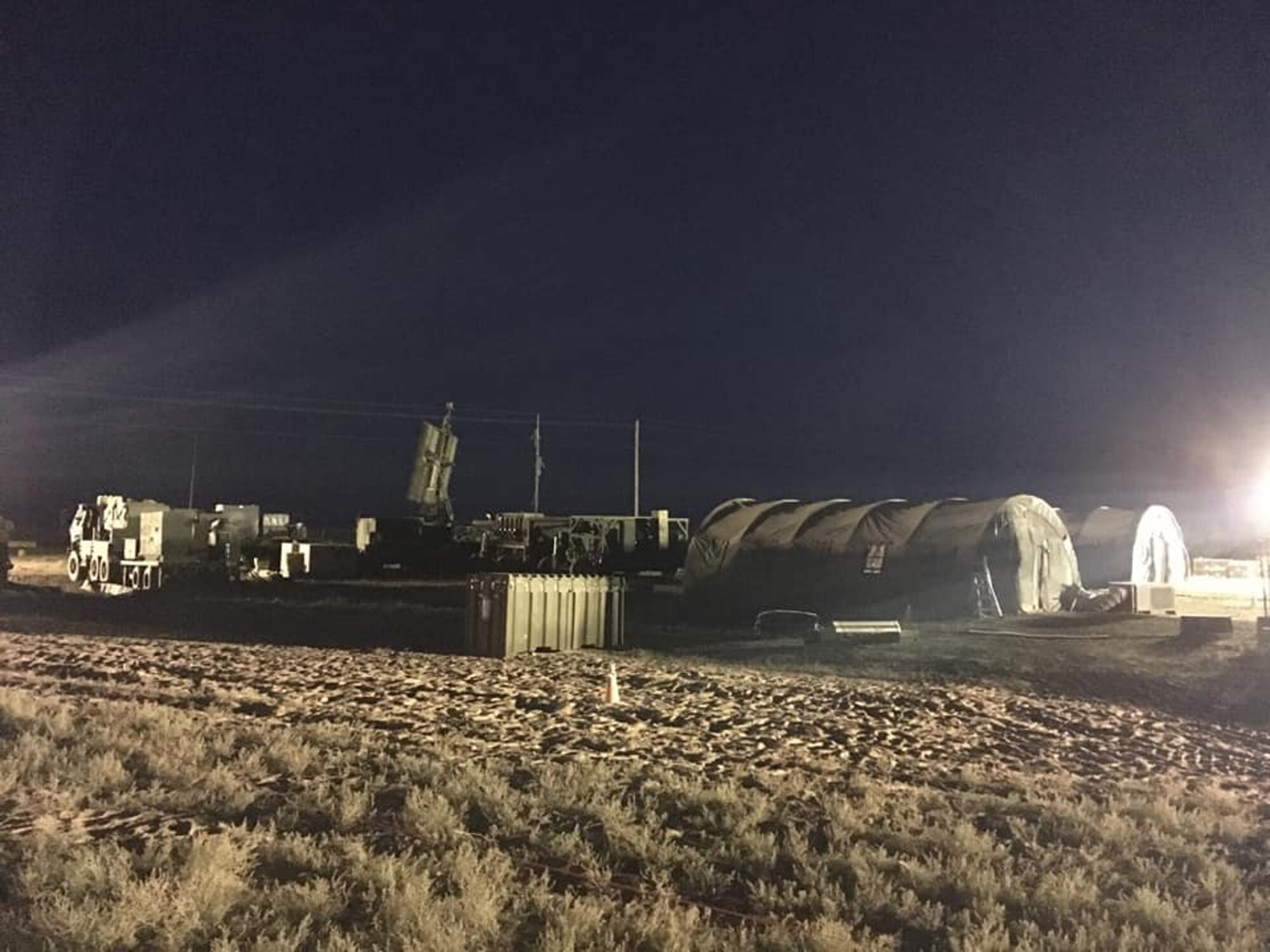 The 726th Air Control Squadron at Mt. Home Air Force Base, Idaho, was required to deploy its weapons system simultaneously to the AWACS deployments from Tinker AFB, Oklahoma (Courtesy photo).