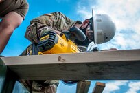 338th Engineer Company builds gazebo as part of annual training
