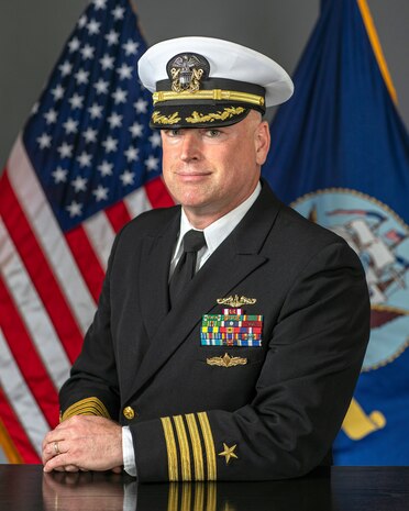 Capt. Kenneth L. Holland, executive officer, Trident Refit Facility Bangor