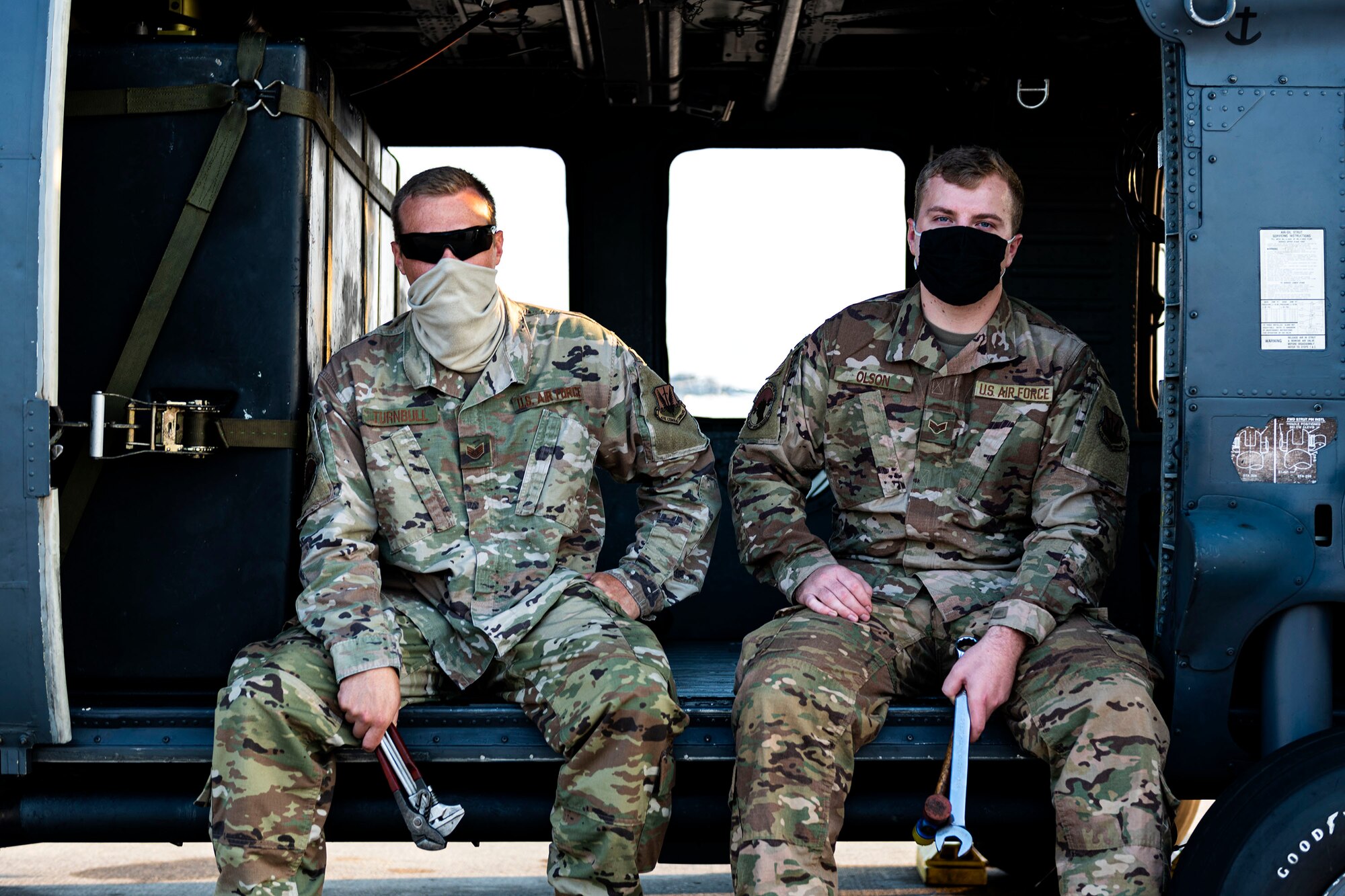 Photo of Airmen posing for a photo.