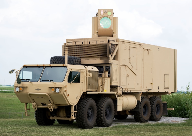 Resource Efficiency Managers have the challenging task of helping agencies create and maintain reliable and resilient energy to power high-energy laser weapons, like this one. (Image courtesy of DASA(R&T))