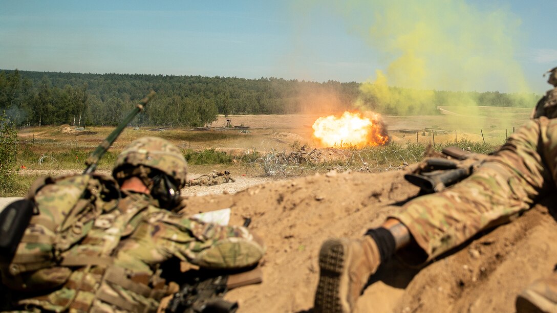 173rd Airborne Brigade Live Fire Exercise