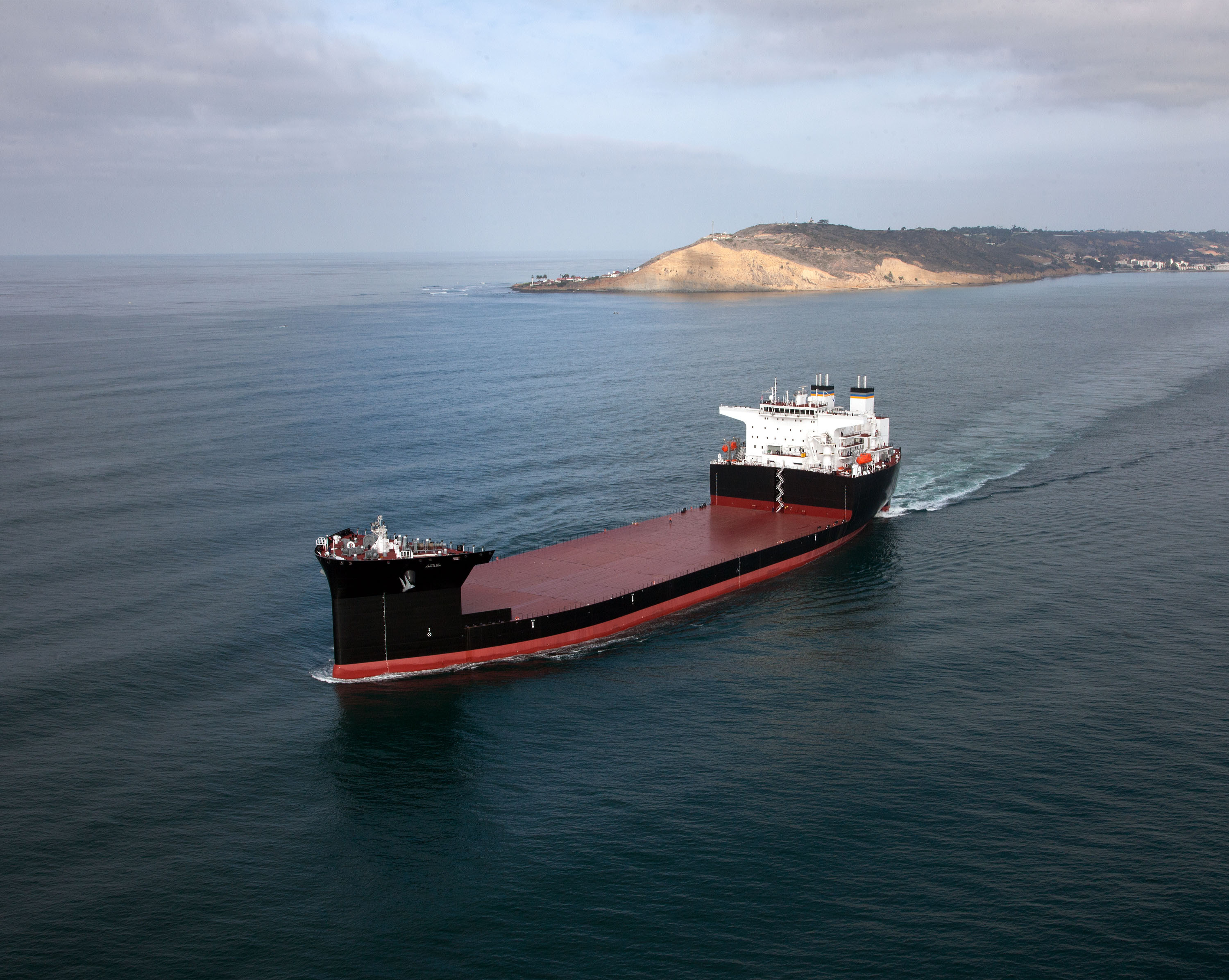 The Military Sealift Command mobile landing ship USNS John Glenn (MLP 2) successfully completed builder's sea trials on Jan. 13. The ship is expected to be delivered to the Navy in March following Acceptance Trails