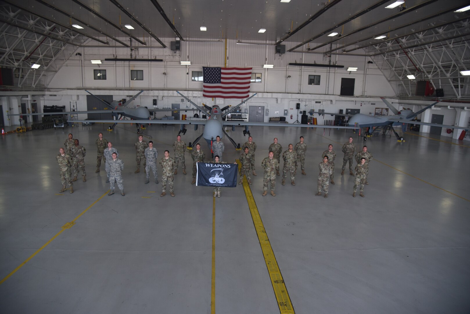 NY California Texas wings compete in load off training