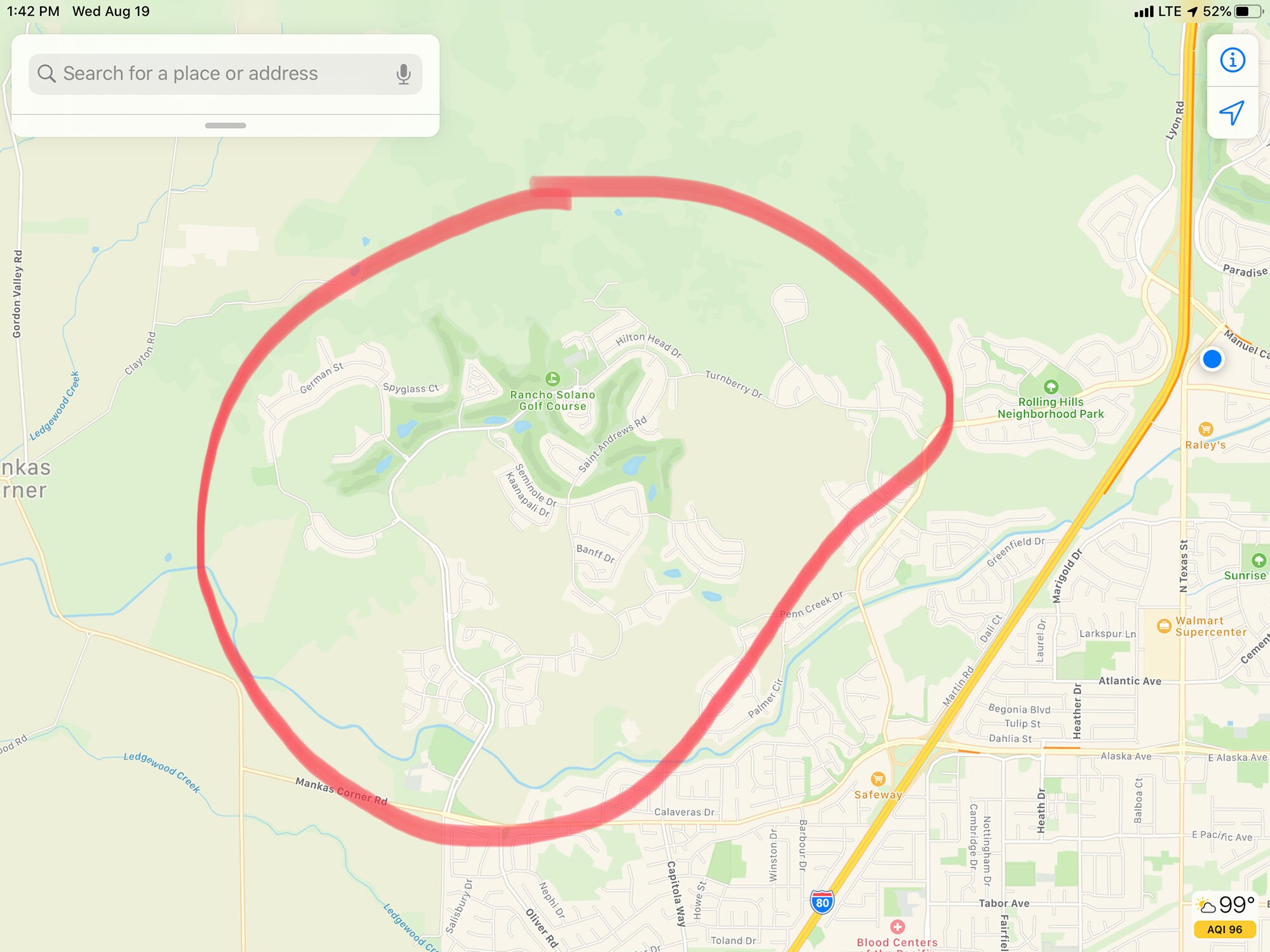 Evacuation Warning has been issued for Rancho Solano and Sanctuary Neighborhoods in Fairfield. Evacuation centers are being established at: Solano Community College, Rodriquez High School and Fairfield High School. For the most up-to-date safety information sign up for text alerts at: www.nixle.com
