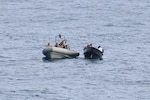 USS Nitze (DDG 94) with embarked U.S. Coast Guard Law Enforcement Detachment (LEDET) team conducts enhanced counter narcotics operations.