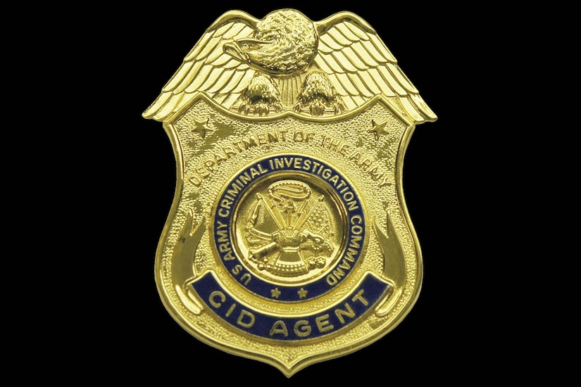 U.S. Army Criminal Investigation Command Badge.