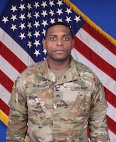 Sgt. Dontrez A. Dawson entered the Army as a human resources specialist in January 2017, and has been assigned to the 14th Human Resources Sustainment Center, 1st Theater Sustainment Command Special Troops Battalion, 1st TSC, since June 2017.