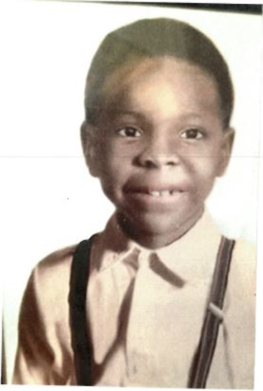 IN THE PHOTO, Dredge Hurley Ship Keeper Curtis Williams when he was six years old. Williams is celebrating a little over 30 years of service with the Memphis District U.S. Army Corps of Engineers.
