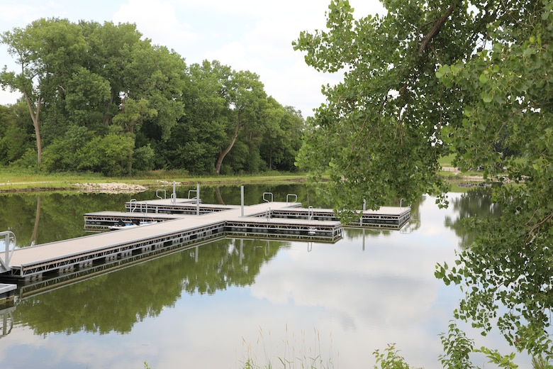 The Corps in partnership with the Nebraska Game and Parks Association opens a fully ADA compliant boat ramps at Conestoga State Recreation outside of Lincoln, Neb., July 15.