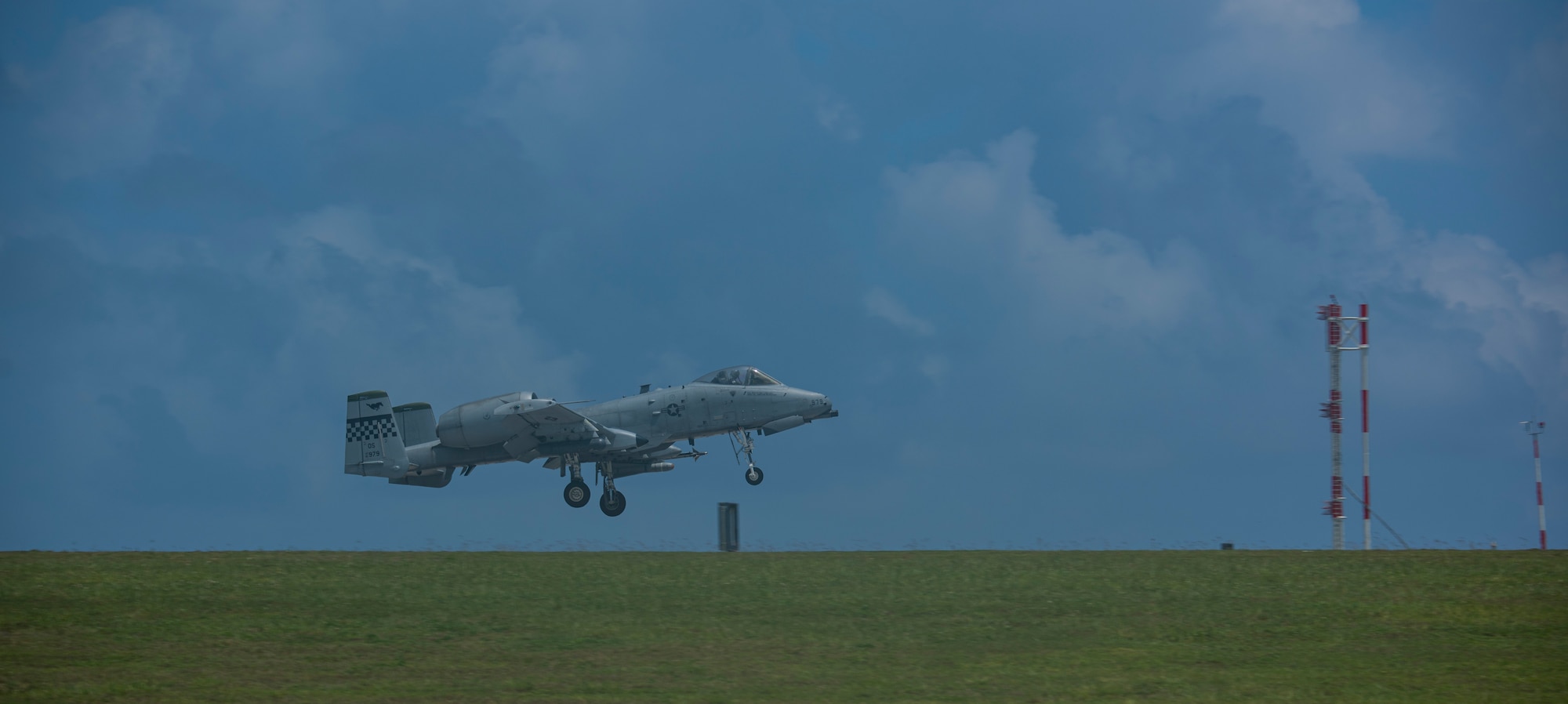 A-10s fly on Guam