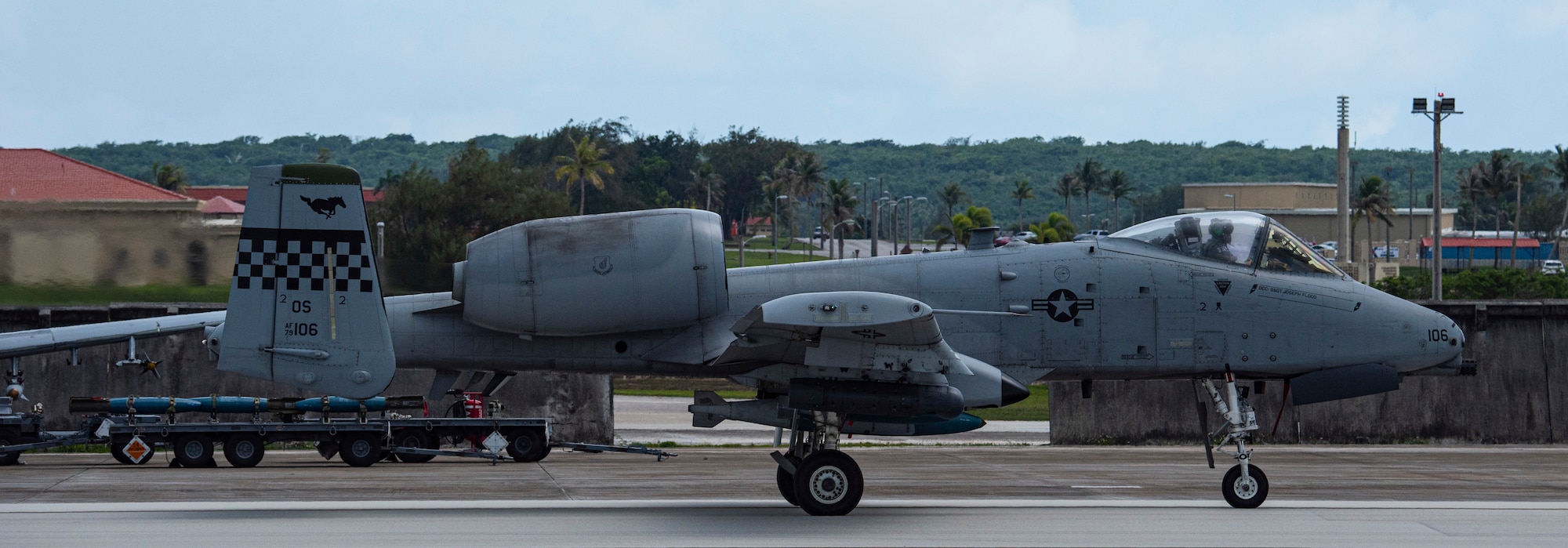 A-10s fly on Guam