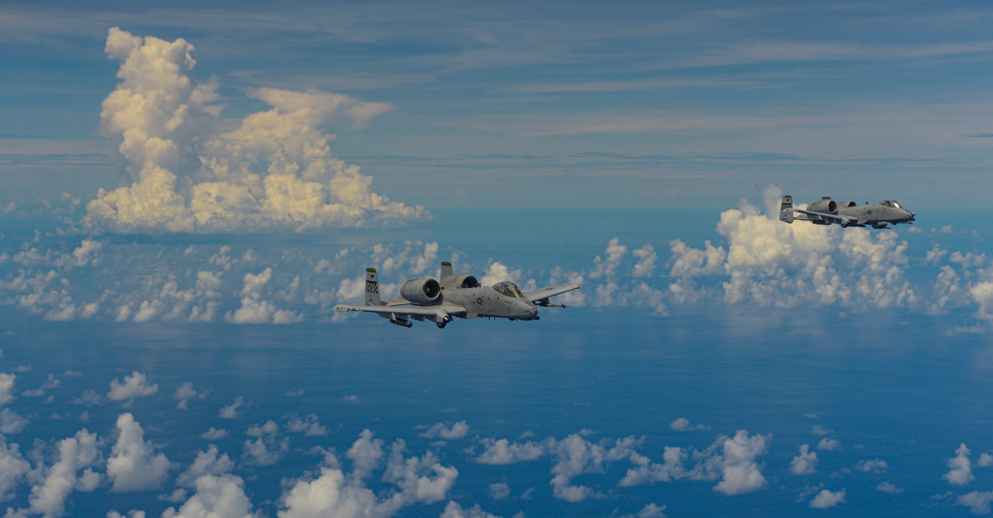 A-10s fly on Guam