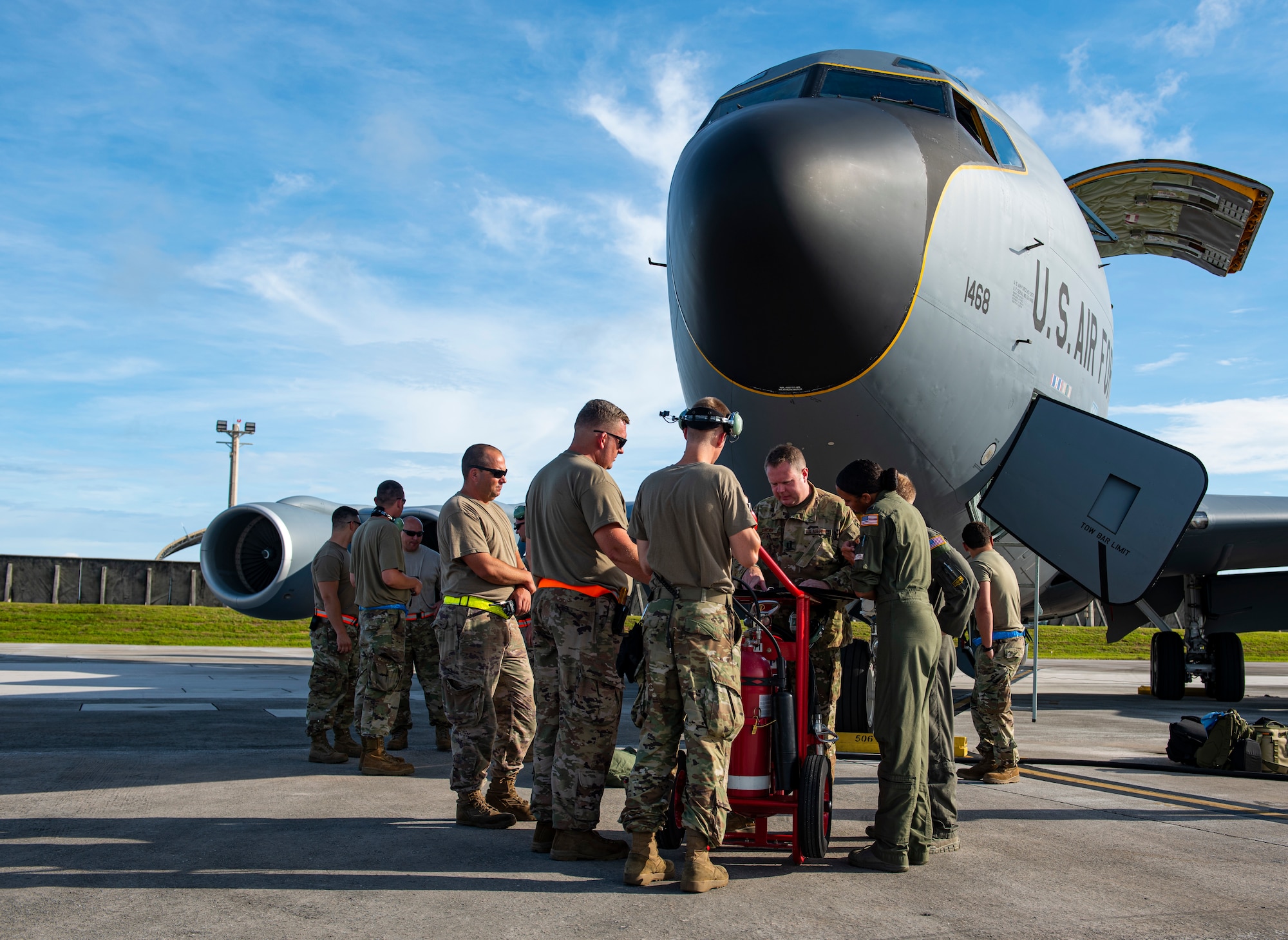 A-10s fly on Guam