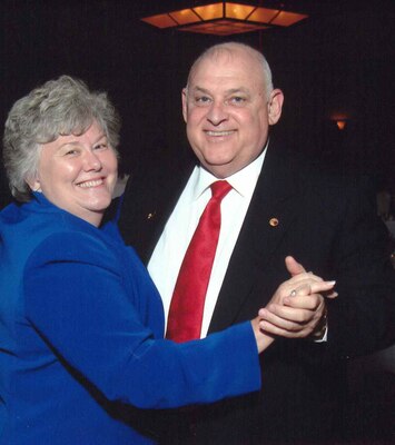 MG Allen Tackett (RET) and Sallie Pat Tackett, date unknown. Sallie Pat passed away Aug. 21, 2020.