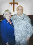 MG Allen Tackett (RET) and Sallie Pat Tackett, date unknown. Sallie Pat passed away Aug. 21, 2020.