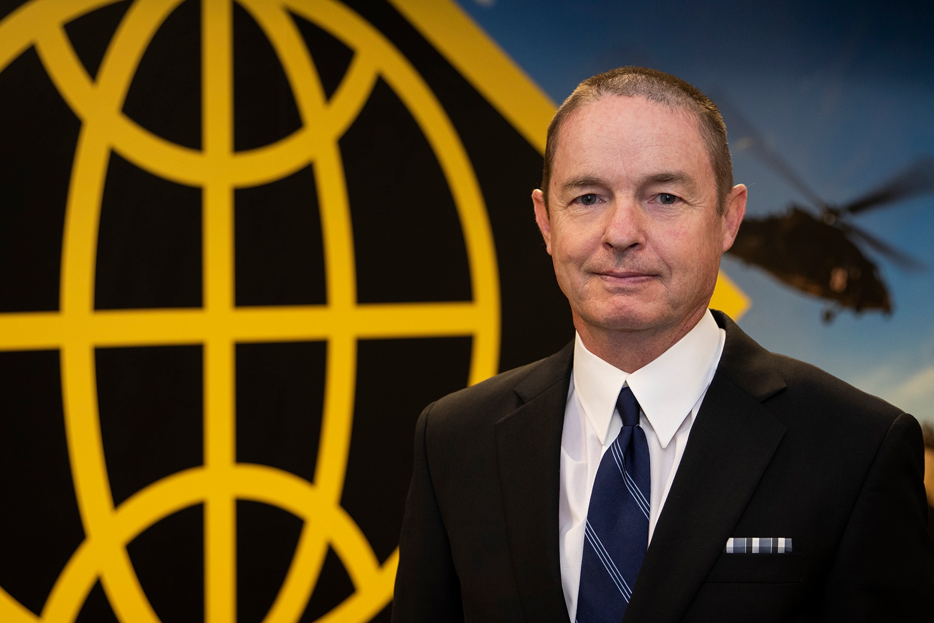 Mark Sullivan, USAFMCOM Army Financial Services senior financial manager, poses for a photo at the Maj. Gen. Emmett J. Bean Federal Center in Indianapolis Aug. 3, 2020. Sullivan was recently awarded the Joseph P. Cribbins Medal by the Association of the U.S. Army. (U.S. Army photo by Mark R. W. Orders-Woempner)