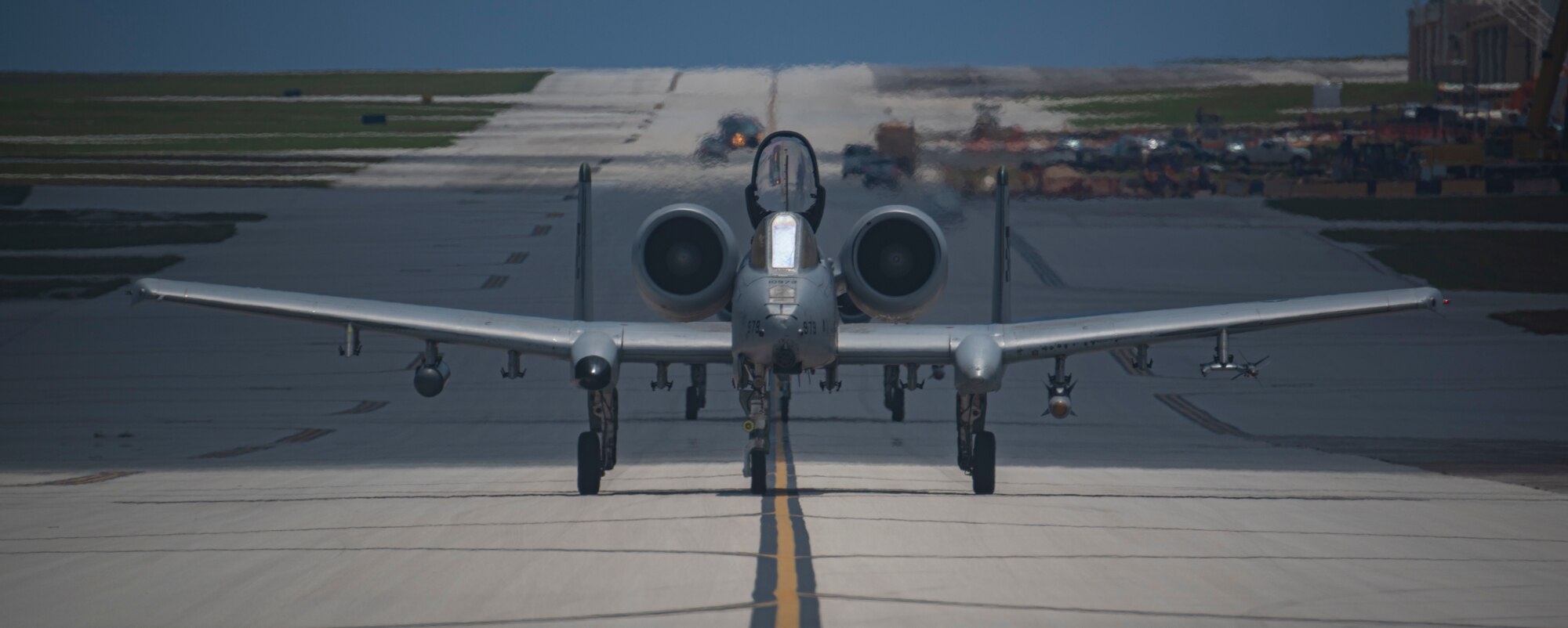 A-10s fly on Guam