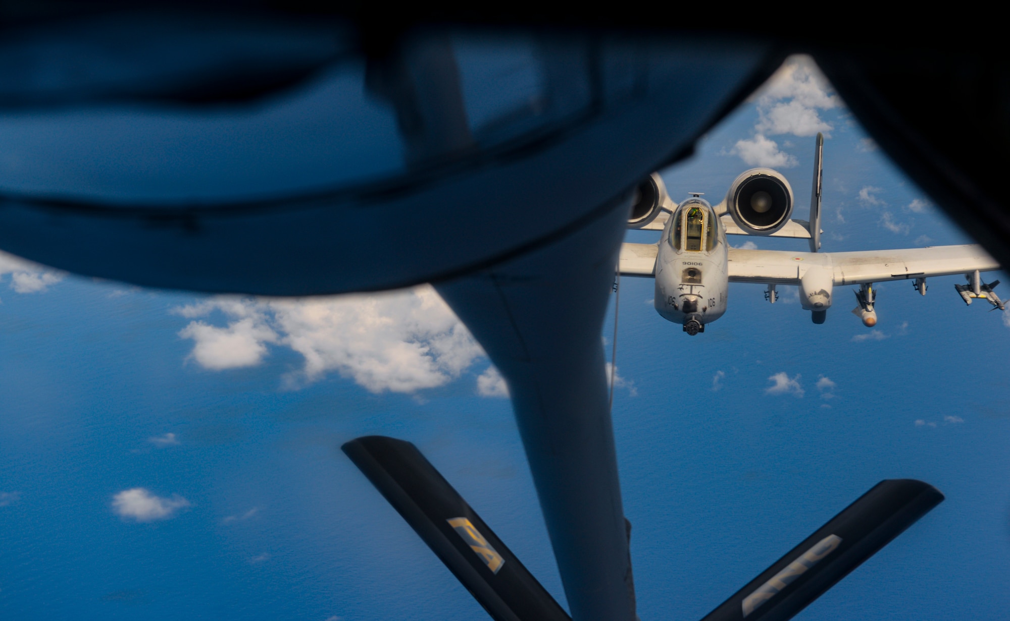 A-10s fly on Guam