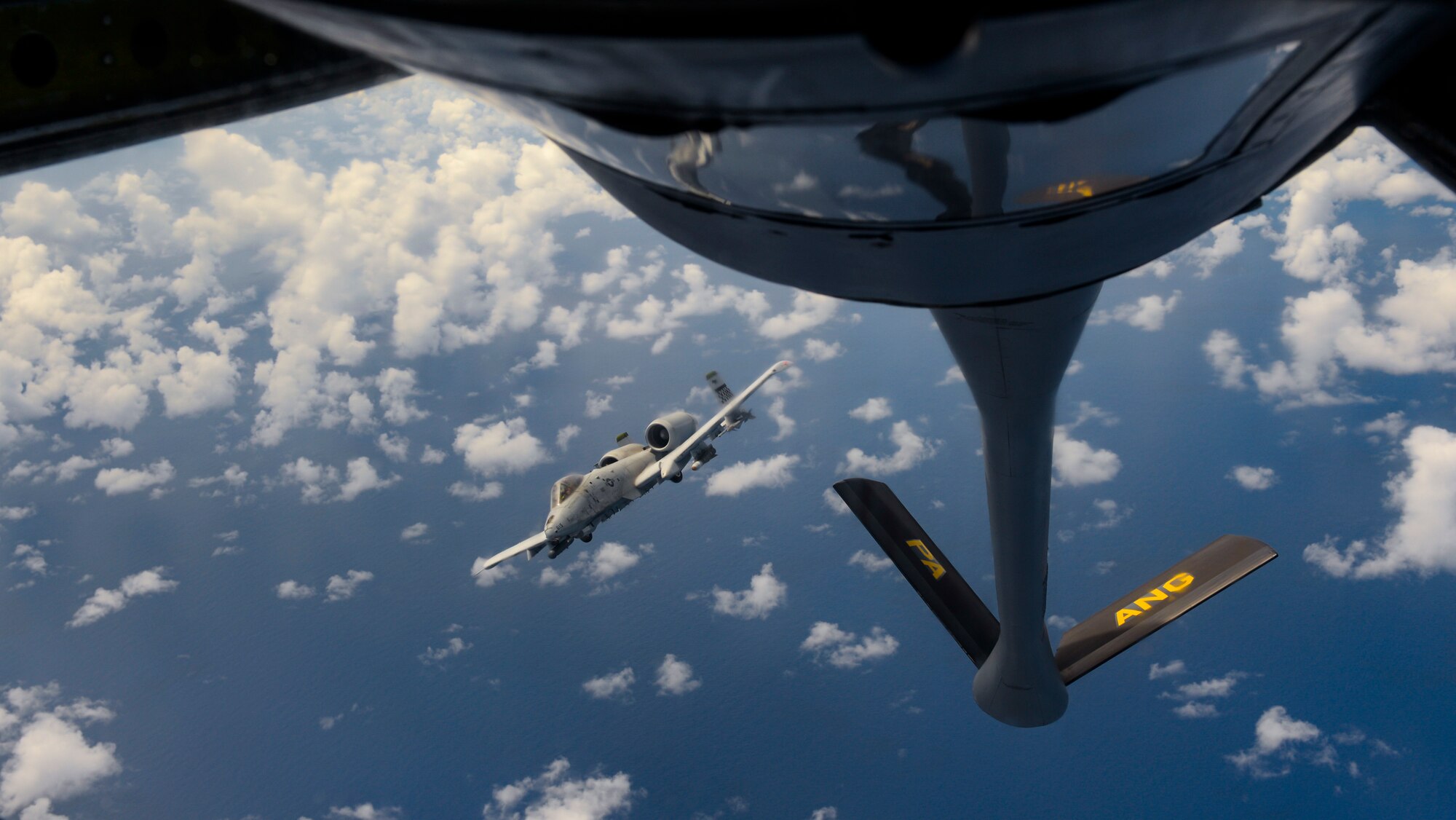 A-10s fly on Guam