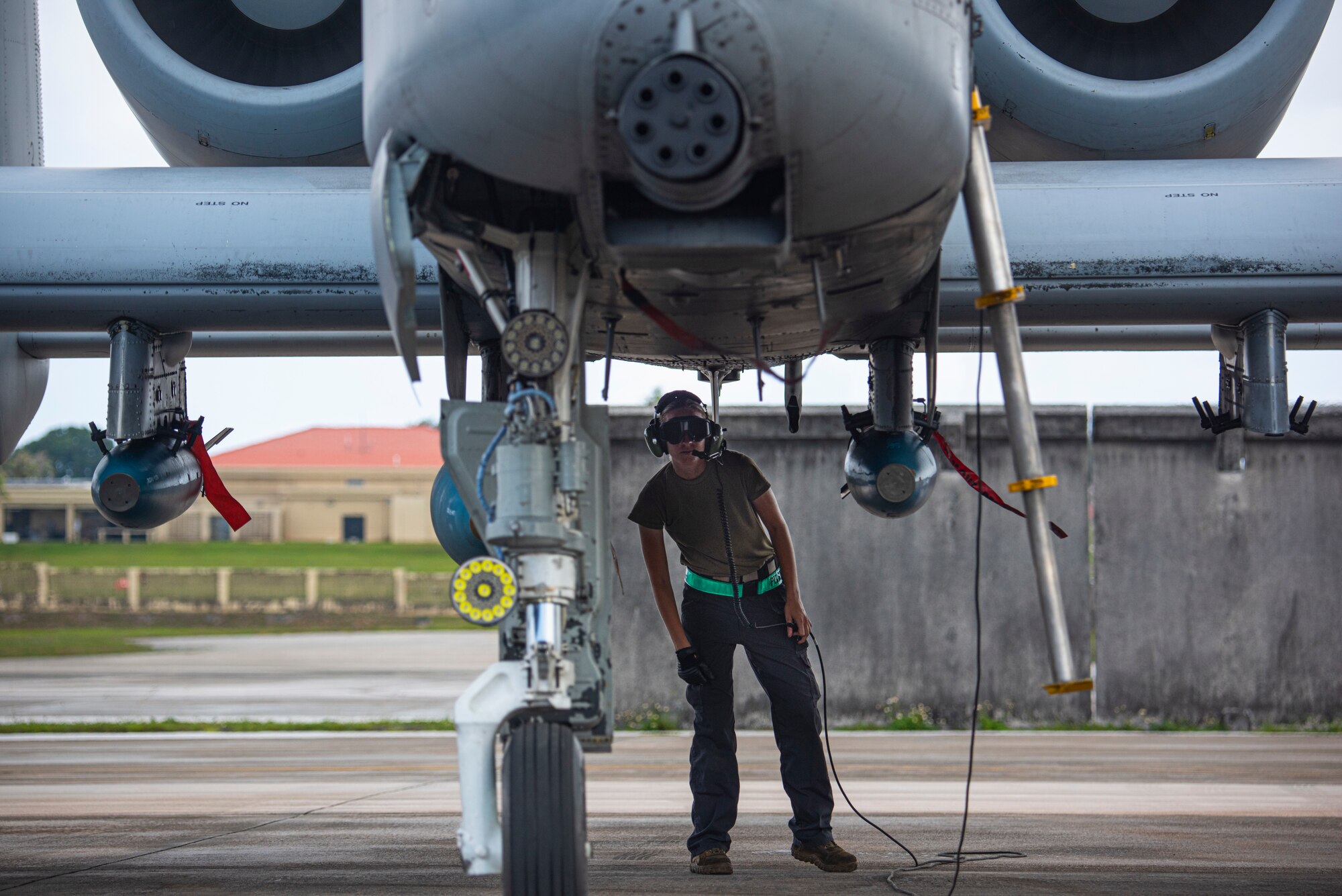 A-10s fly on Guam