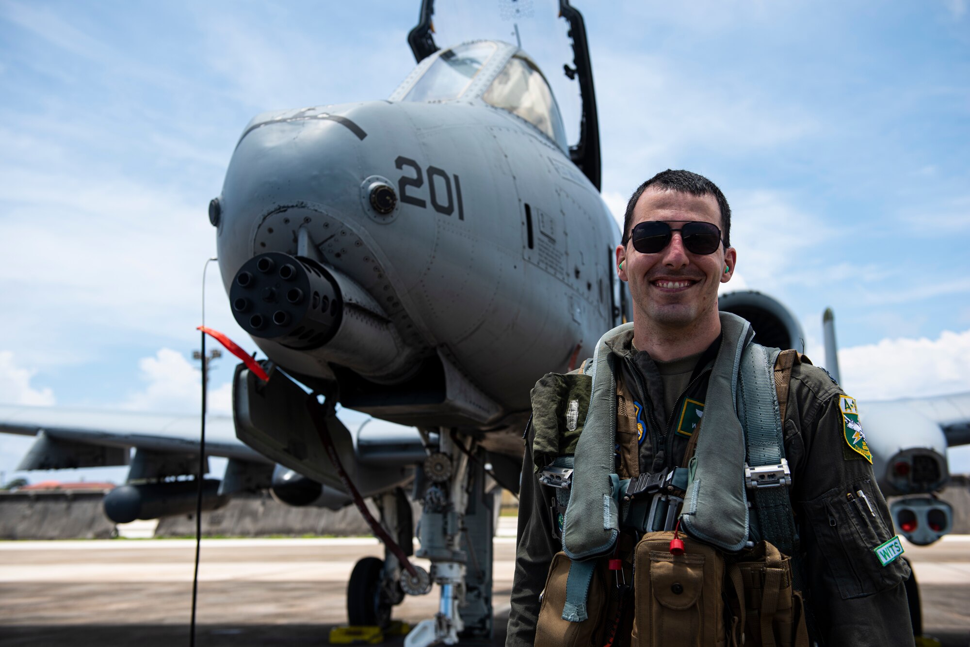 A-10s fly on Guam