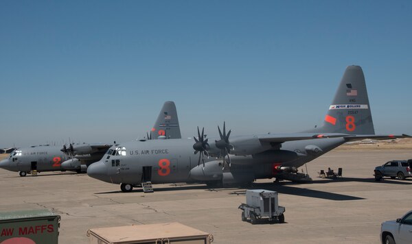 Nevada Air Guard helping to battle California wildfires ...