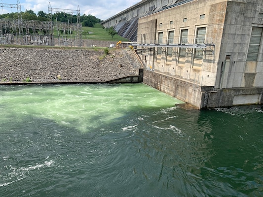 hydropower generation at Norfork Dam in the White River Basin