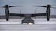 A CV-22 Osprey lands at Alpena Combat Readiness Training Center, Mich., Jan. 21, 2020 during exercise Emerald Warrior. Emerald Warrior 20-1 provides annual, realistic pre-deployment training encompassing multiple joint operating areas to prepare special operations forces, conventional force enablers, partner nations and interagency elements to integrate with, and execute full spectrum special operations in an arctic climate, sharpening U.S. forces' abilities to operate around the globe. (U.S. Air Force photo by Airman 1st Class Victoria Hadden)