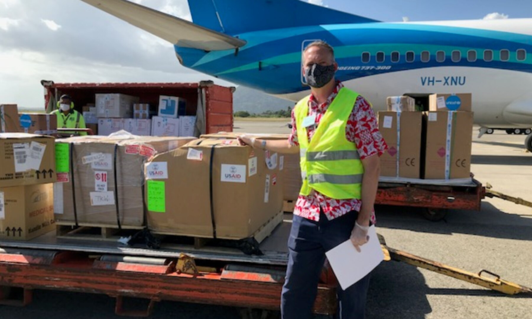 United States of America’s Partnership with the World Food Program Brings Critical COVID-19 Supplies for the Pacific Islands Region