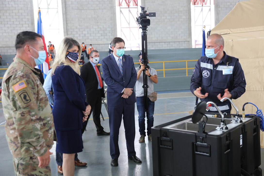 U.S. Ambassador to Costa Rica Sharon Day delivered three field hospitals, purchased by U.S. Southern Command (SOUTHCOM), to the Costa Rican government during an official donation ceremony.