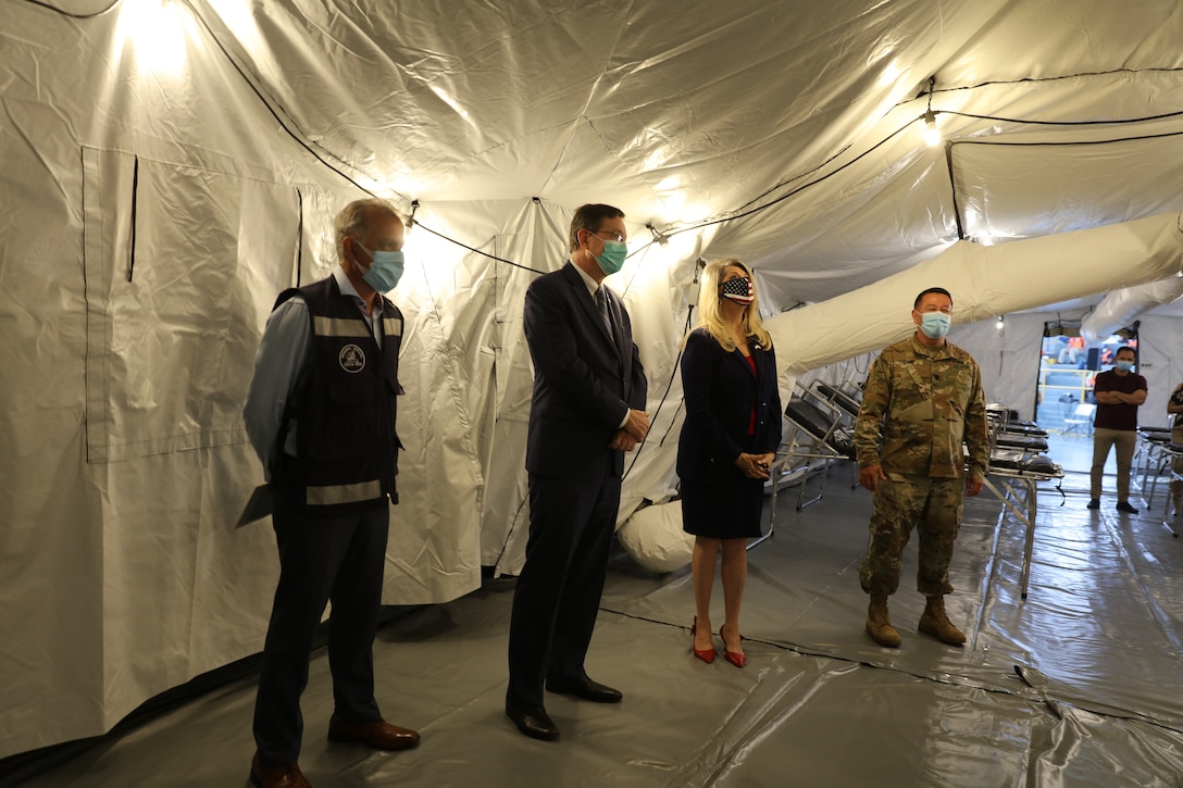 U.S. Ambassador to Costa Rica Sharon Day delivered three field hospitals, purchased by U.S. Southern Command (SOUTHCOM), to the Costa Rican government during an official donation ceremony.