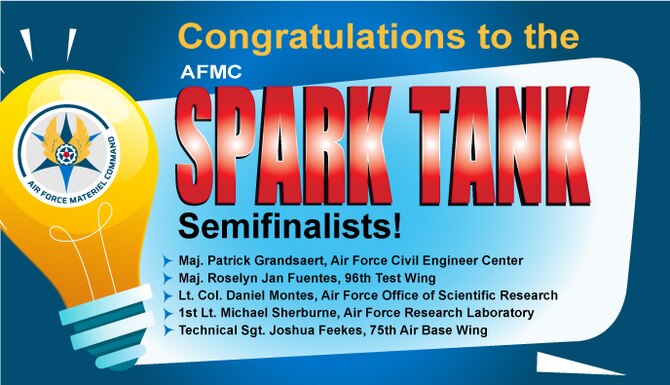 spark tank semifinalists graphic