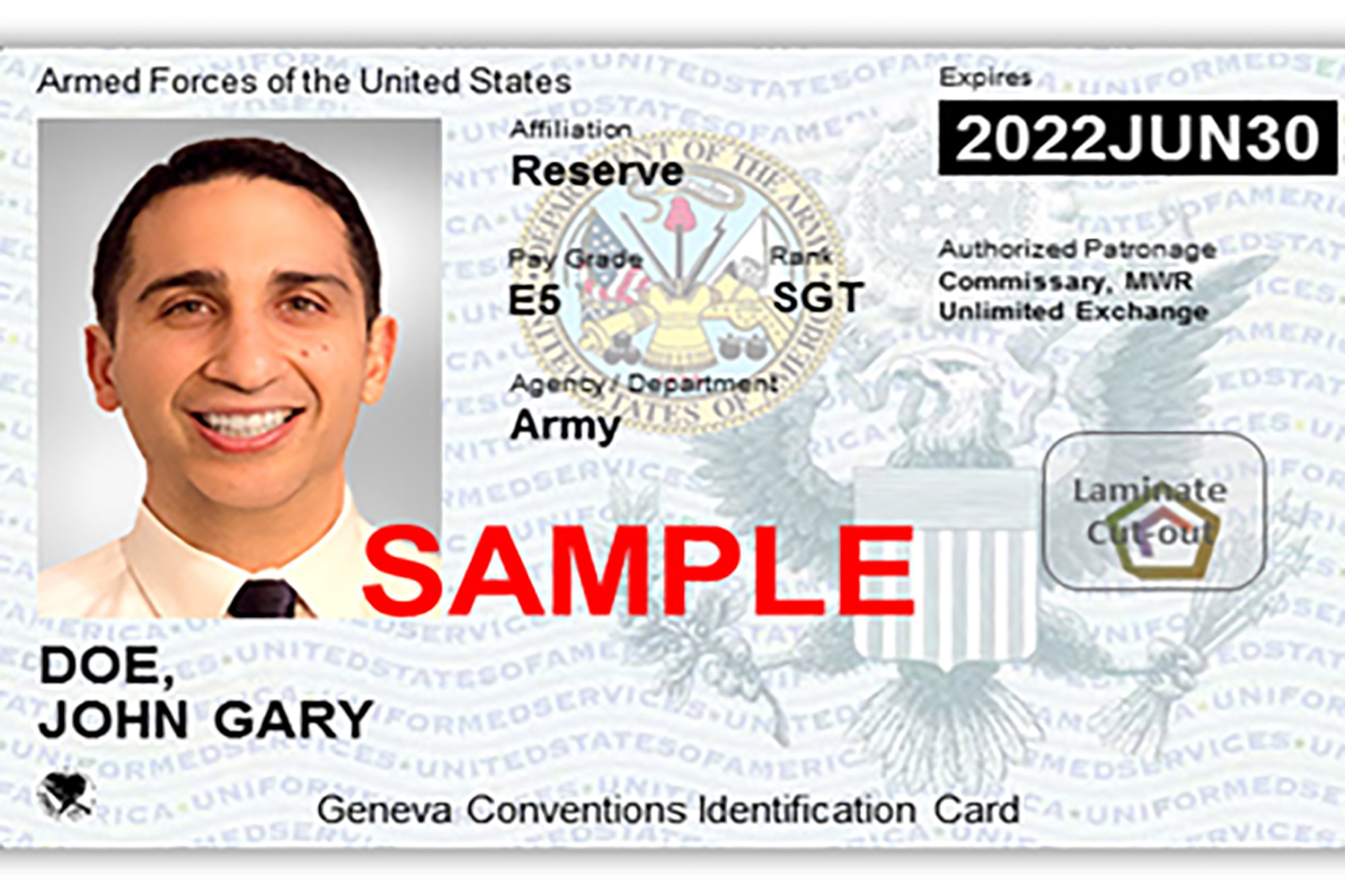 New ID cards being issued for military family members retirees gt 445th