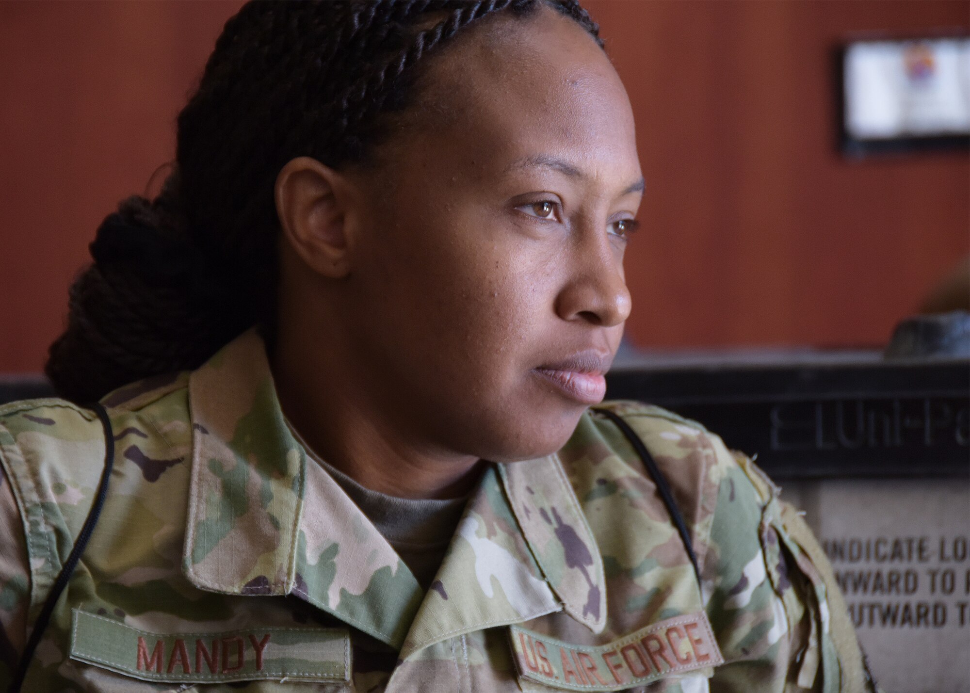 1st Lt. Paris Mandy, 944th Medical Squadron nurse, volunteered to the presidential call for health care professionals from the U.S. Reserves to support the COVID-19 efforts in New York City.