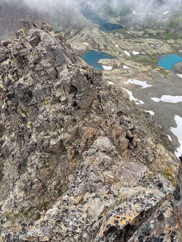 An Alaska Air National Guard HH-60G Pave Hawk helicopter and aircrew assigned to the 210th Rescue Squadron, with pararescuemen aboard from the 212th Rescue Squadron saved a distressed hiker on July 26, 2020 at Mount Williwaw east of Anchorage.  The Airmen extracted and transported the hiker to Alaska Regional Hospital in Anchorage following the rescue. (Courtesy photo)