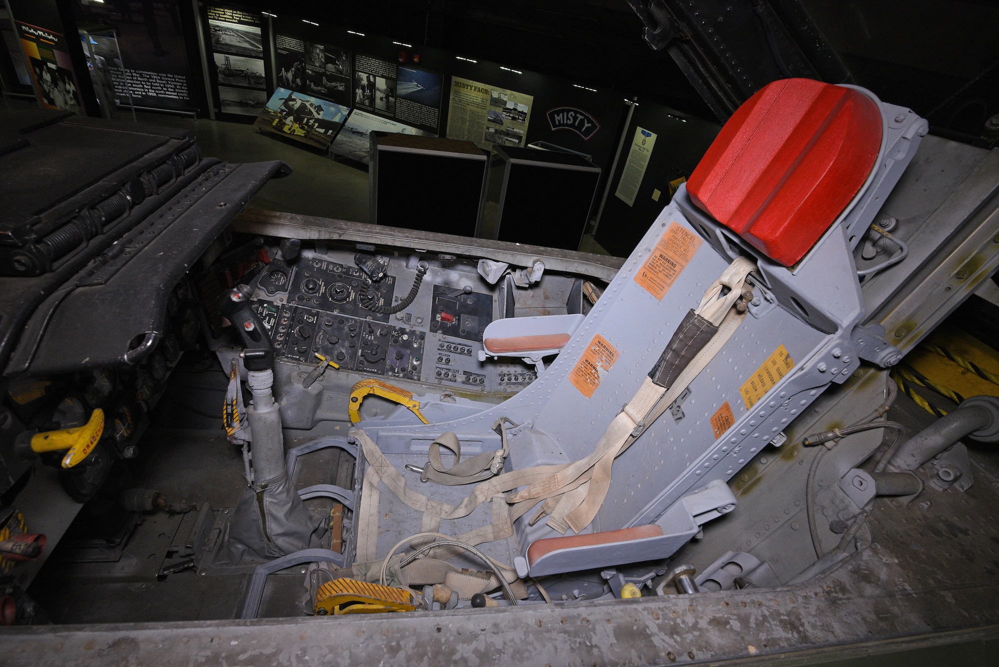 F-100F cockpit view