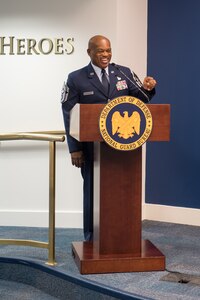 The National Guard Bureau welcomed its new senior enlisted advisor during a change of responsibility ceremony at the Pentagon Aug. 25, 2020. Chief Master Sgt. Tony L. Whitehead becomes the first Black SEA for the NGB, succeeding retiring Command Sgt. Maj. Christopher Kepner.