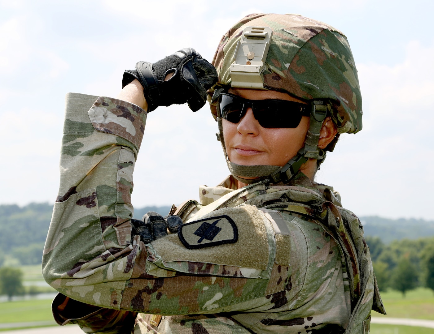 Soldier is 1st woman to command MONG infantry rifle unit > National