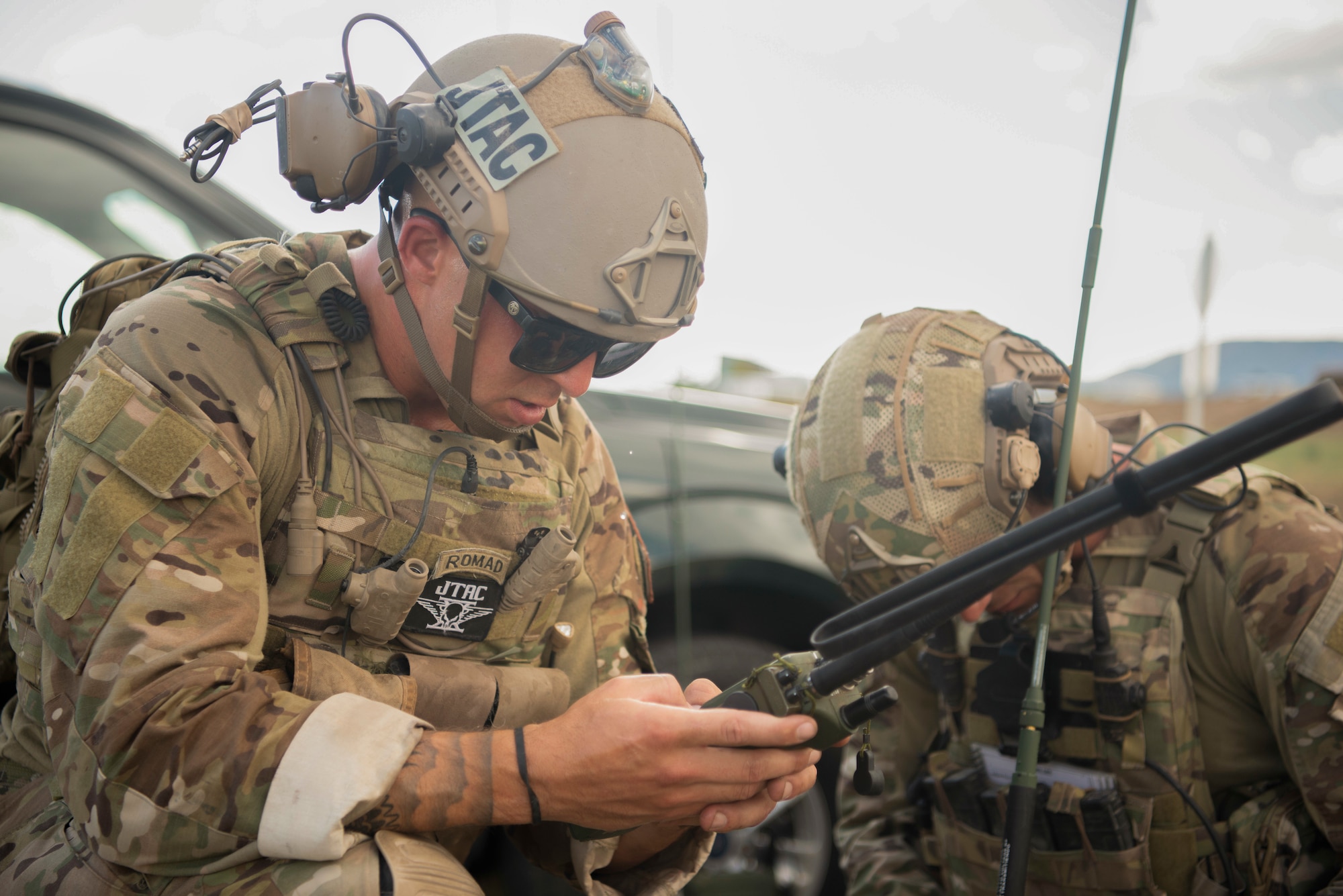 TACP performs radio task evaluations