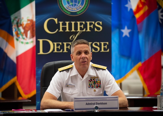 Admiral Philip S. Davidson, Commander U.S. Indo-Pacific Command