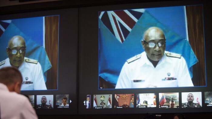 Rear Admiral Viliame Naupoto, Commander Republic of Fiji Military Forces