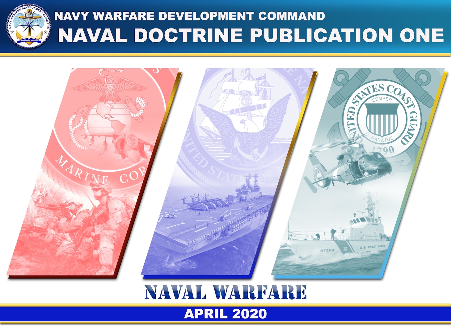 Announcement of the signing of Naval Doctrine Publication 1.