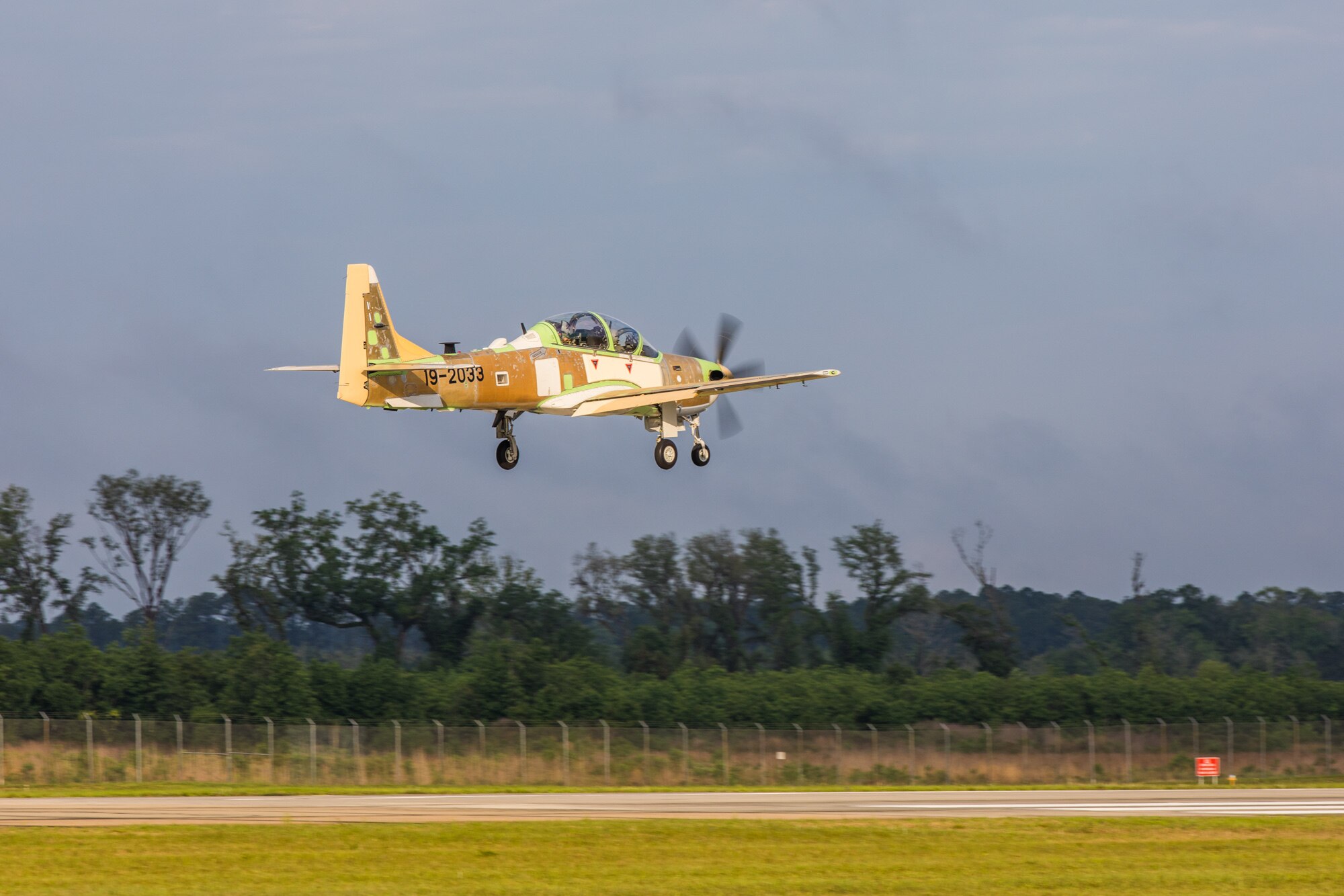 Sierra Nevada Corporation (SNC) and Embraer Defense & Security successfully conducted the inaugural flight of an 12 A-29 Super Tucano light attack, combat and reconnaissance aircraft for the Nigerian Air Force (NAF) at the production facility in Jacksonville, Florida, April 16.