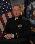 Official portrait Chief Warrant Officer 2nd Class Ronnie A. Stowers, officer in charge, Naval Computer and Telecommunications Station Far East Detachment Misawa, Japan. (U.S. Navy photo)
