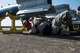 A photo of Airmen building bombs