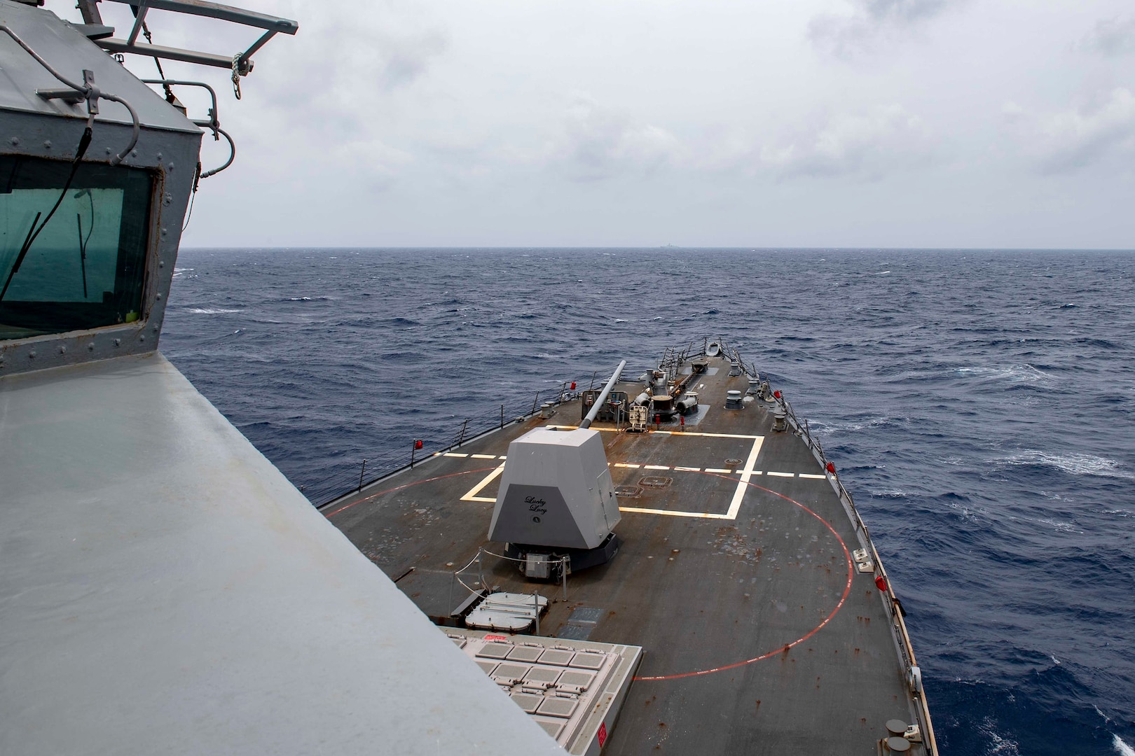 USS Mustin Conducts Freedom Of Navigation Operation In South China Sea ...