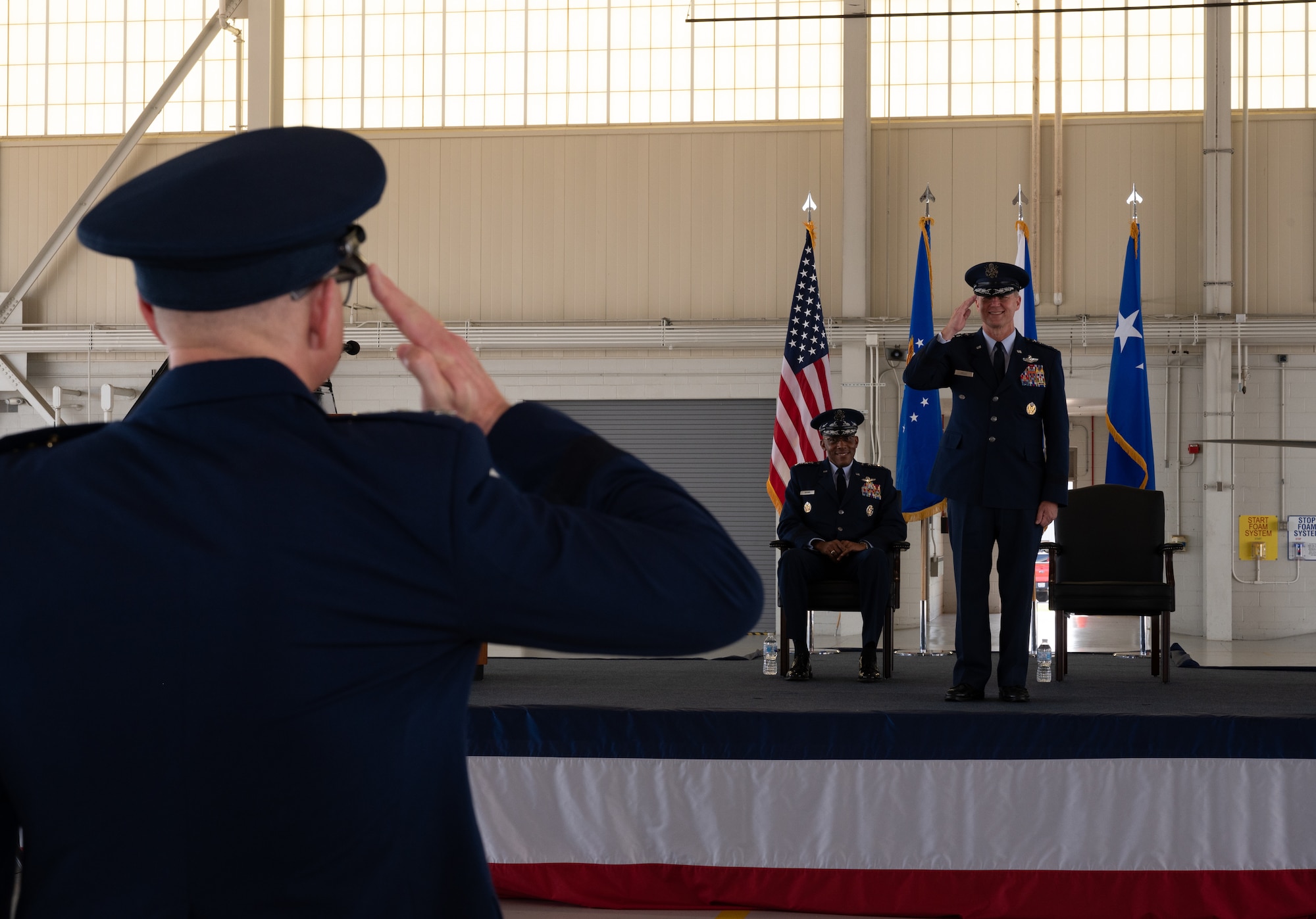 Change of command photos